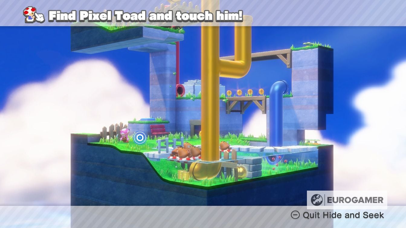 Captain Toad Pixel Toad locations every Pixel Toad in Episode 1, 2